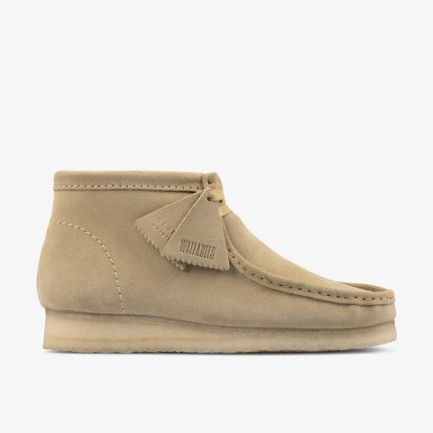 Wallabee Boot — Maple Suede