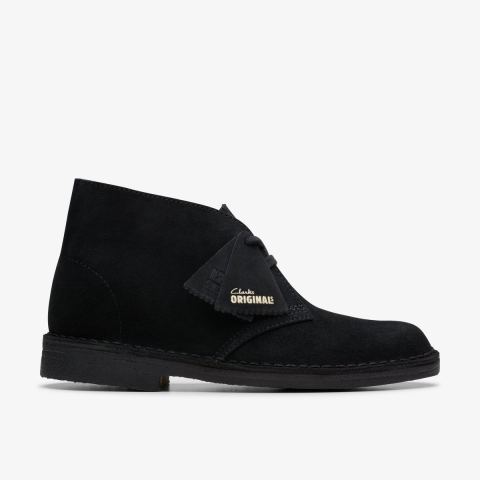 Desert Boot — Black Suede