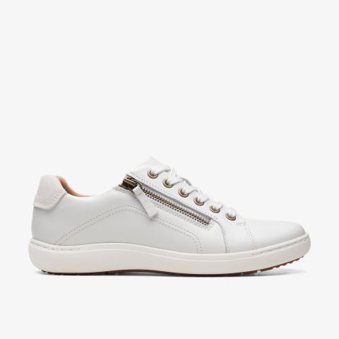 Nalle Lace — White Leather