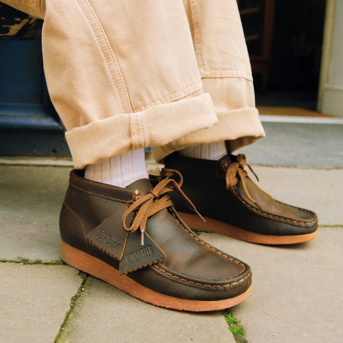 Wallabee Boot Kid detail