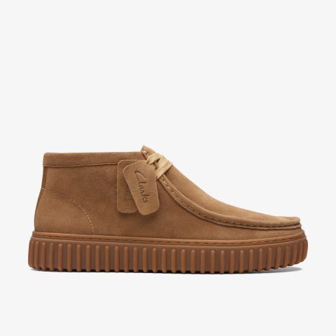 Torhill Hi — Dark Sand Suede