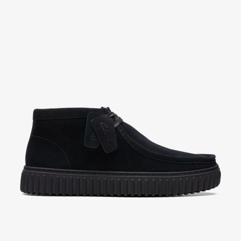 Torhill Hi — Black Suede