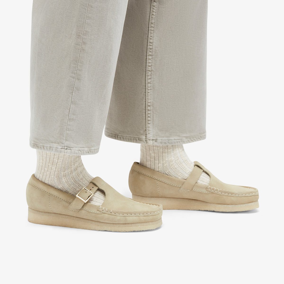 Wallabee T-Bar detail