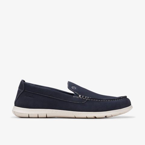 Flexway Step — Navy Suede