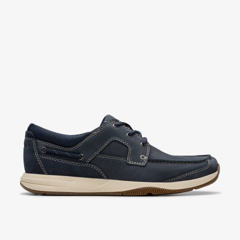 Sailview Lace — Navy Nubuck