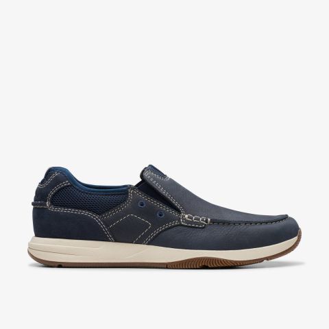 Sailview Step — Navy Nubuck