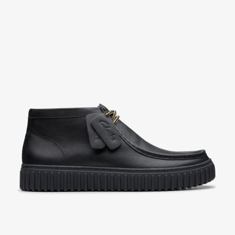 Torhill Hi — Black Leather