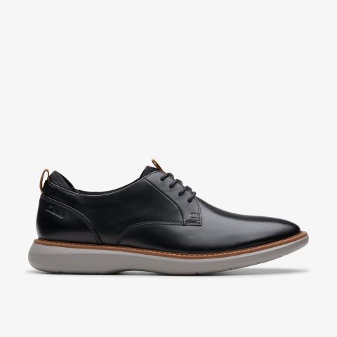 Brantin Plain — Black Leather