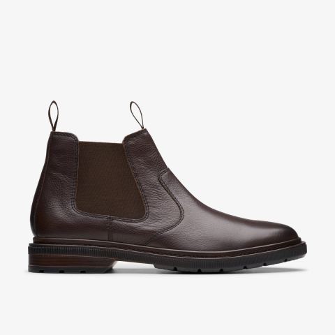 Burchill Up — Dark Brown Leather