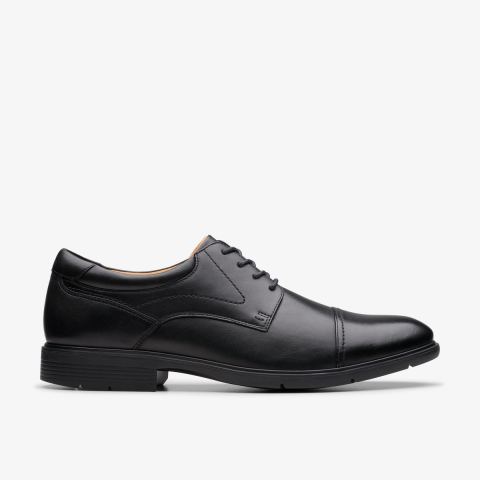 Eldredge Cap — Black Leather