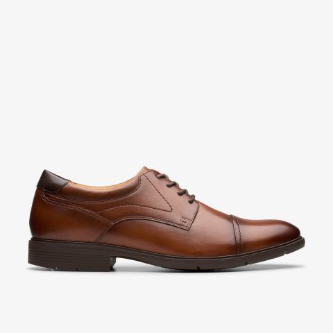 Eldredge Cap — Dark Tan Leather