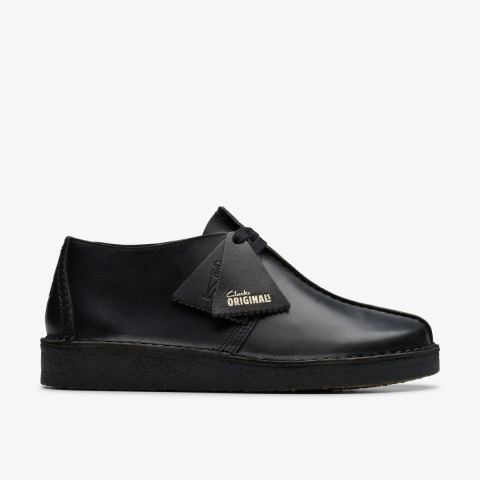 Desert Trek — Black Smooth Leather