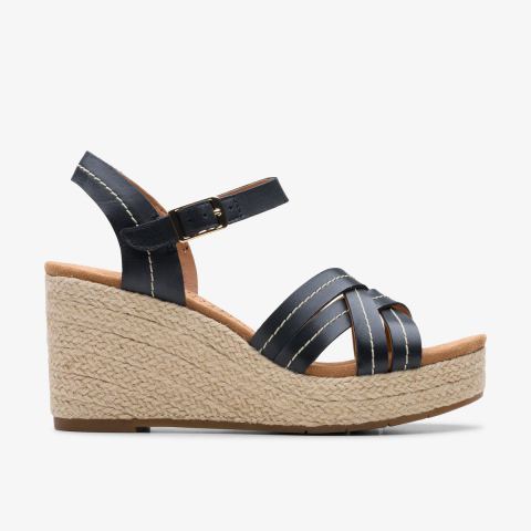 Sabina Strap — Black Leather