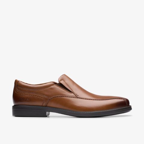 Dresslite Step — Dark Tan Leather