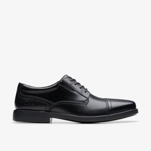 Dresslite Cap — Black Leather