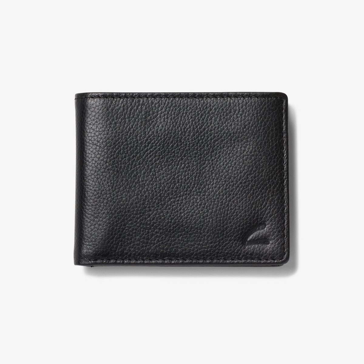Pebbled Leather Slimfold Wallet