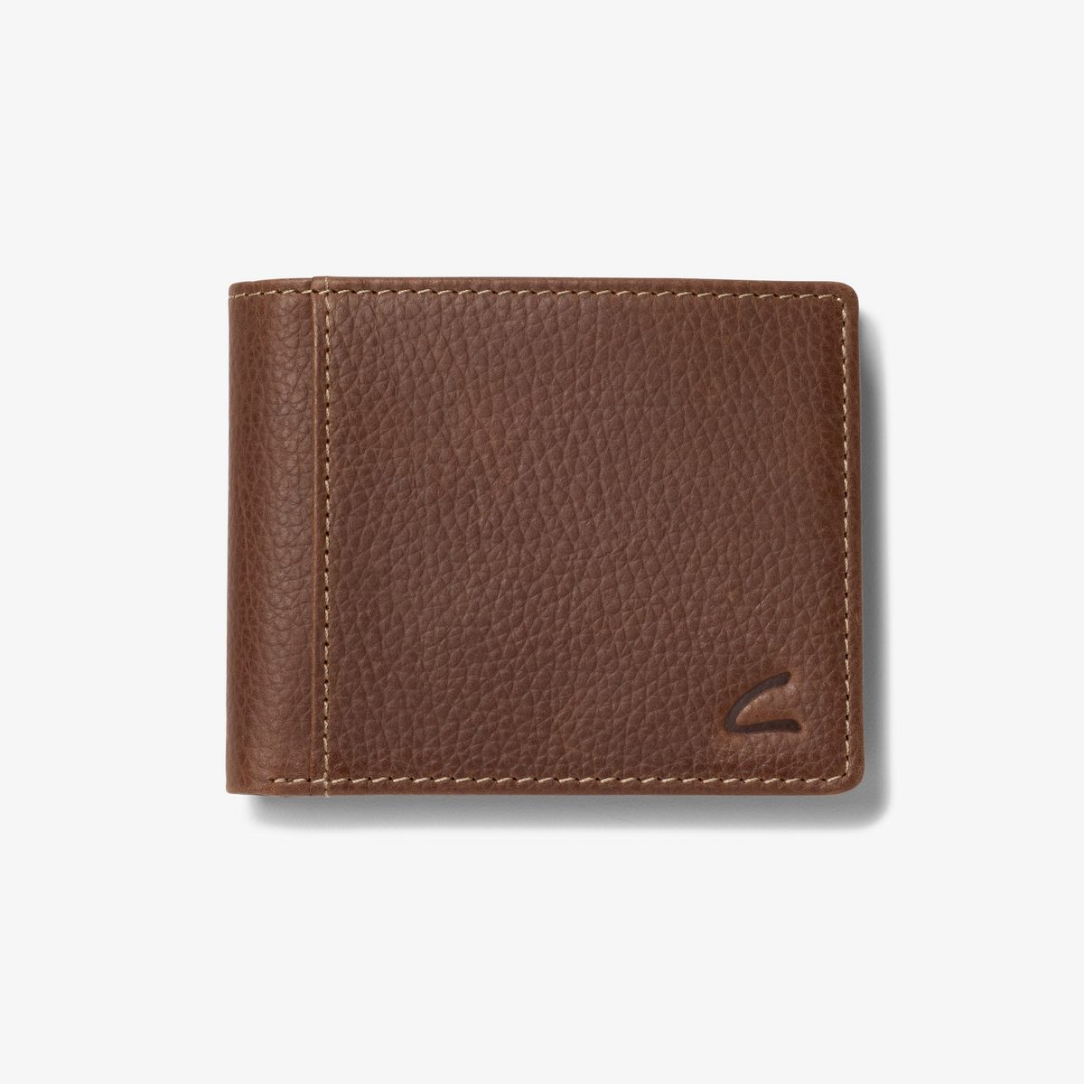 Pebbled Leather Slimfold Wallet