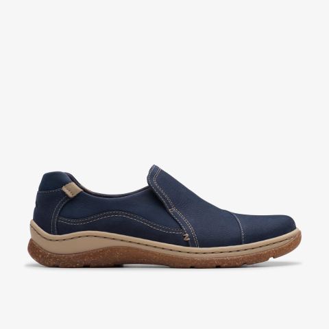 Orlene Slip — Navy Nubuck