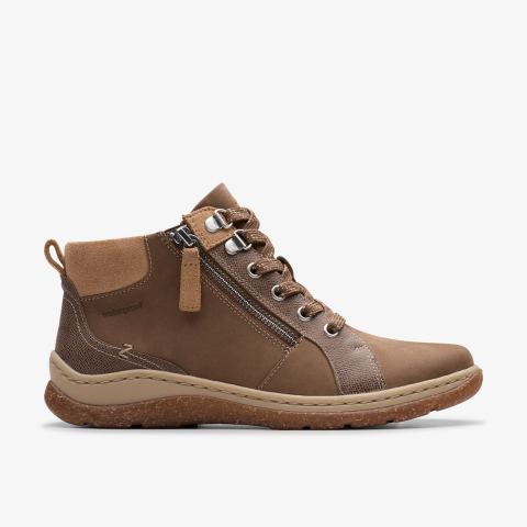 Orlene Top Waterproof — Dark Sand Nubuck