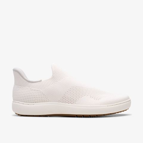 Nalle Step — White Knit