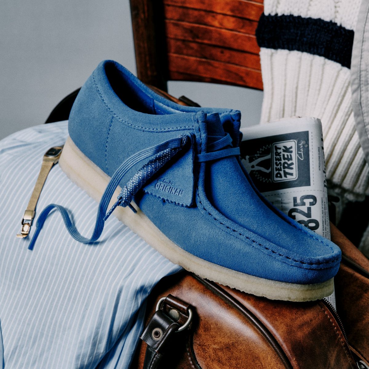 Wallabee detail