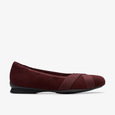 Jazmynn Gem — Merlot Suede
