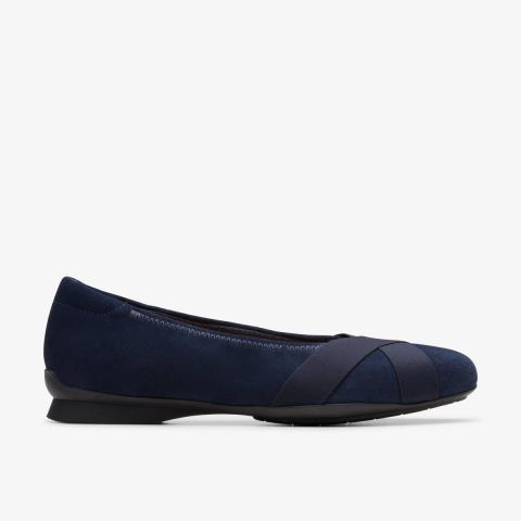 Navy Suede