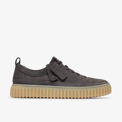 Torhill Lace — Dark Grey Nubuck