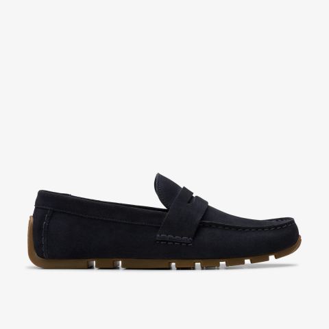 Corsley Bar — Navy Suede