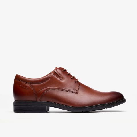 Steadwell Lace — Dark Tan Leather
