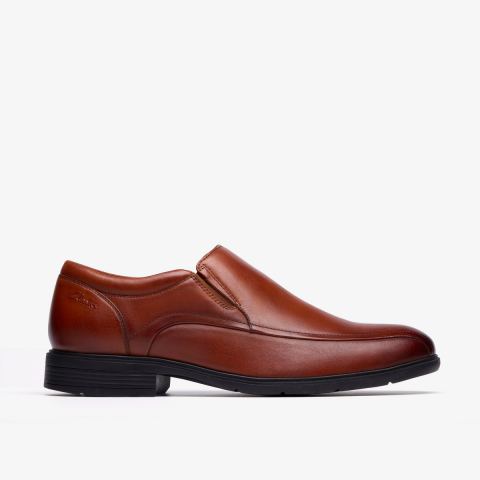 Steadwell Step — Dark Tan Leather