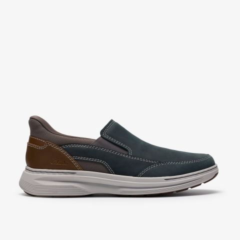 Craftwell Step — Navy Leather