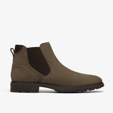 Emmet Easy — Stone Suede