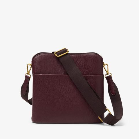 Clara Crossbody Bag — Burgundy