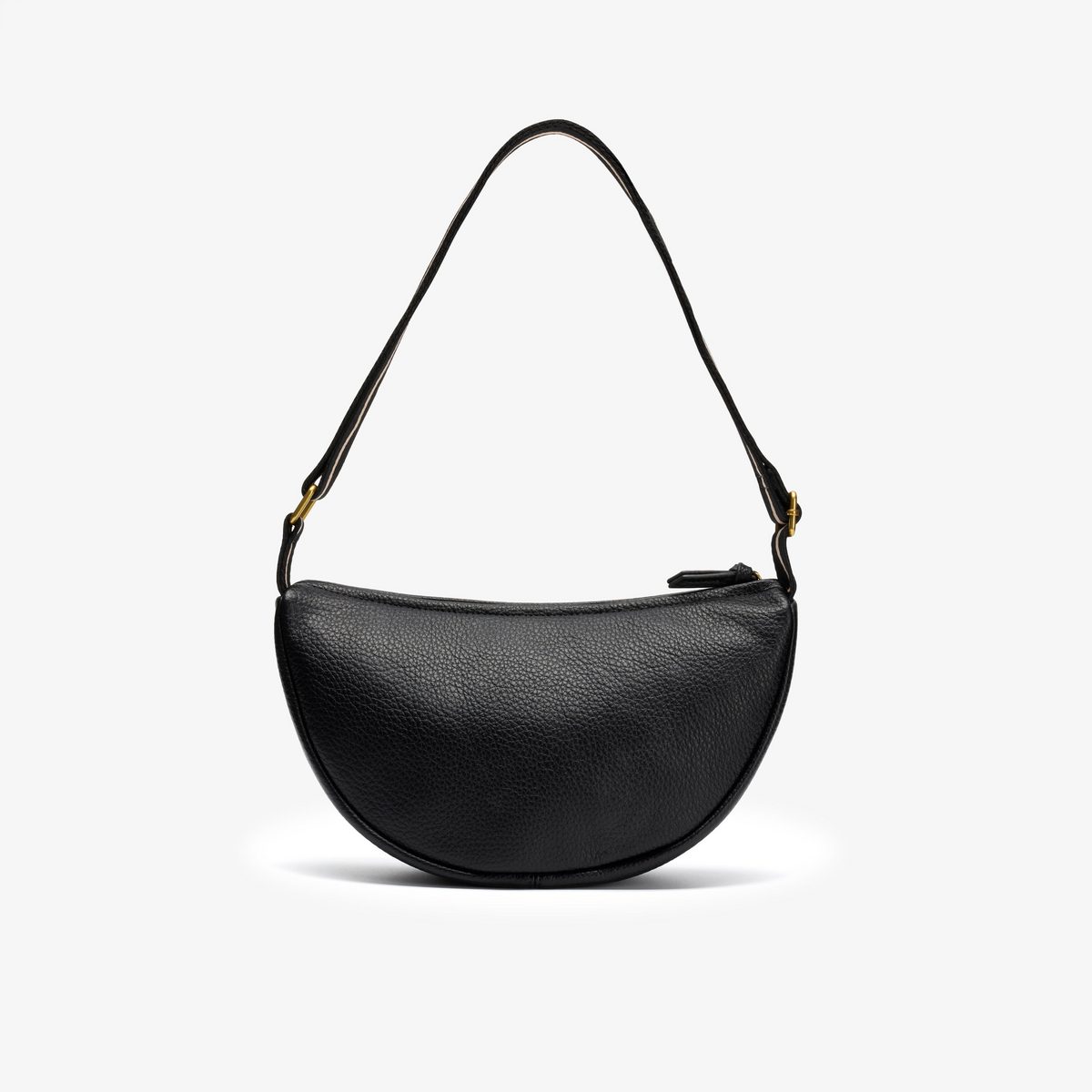 Leather Crescent Crossbody Bag  detail