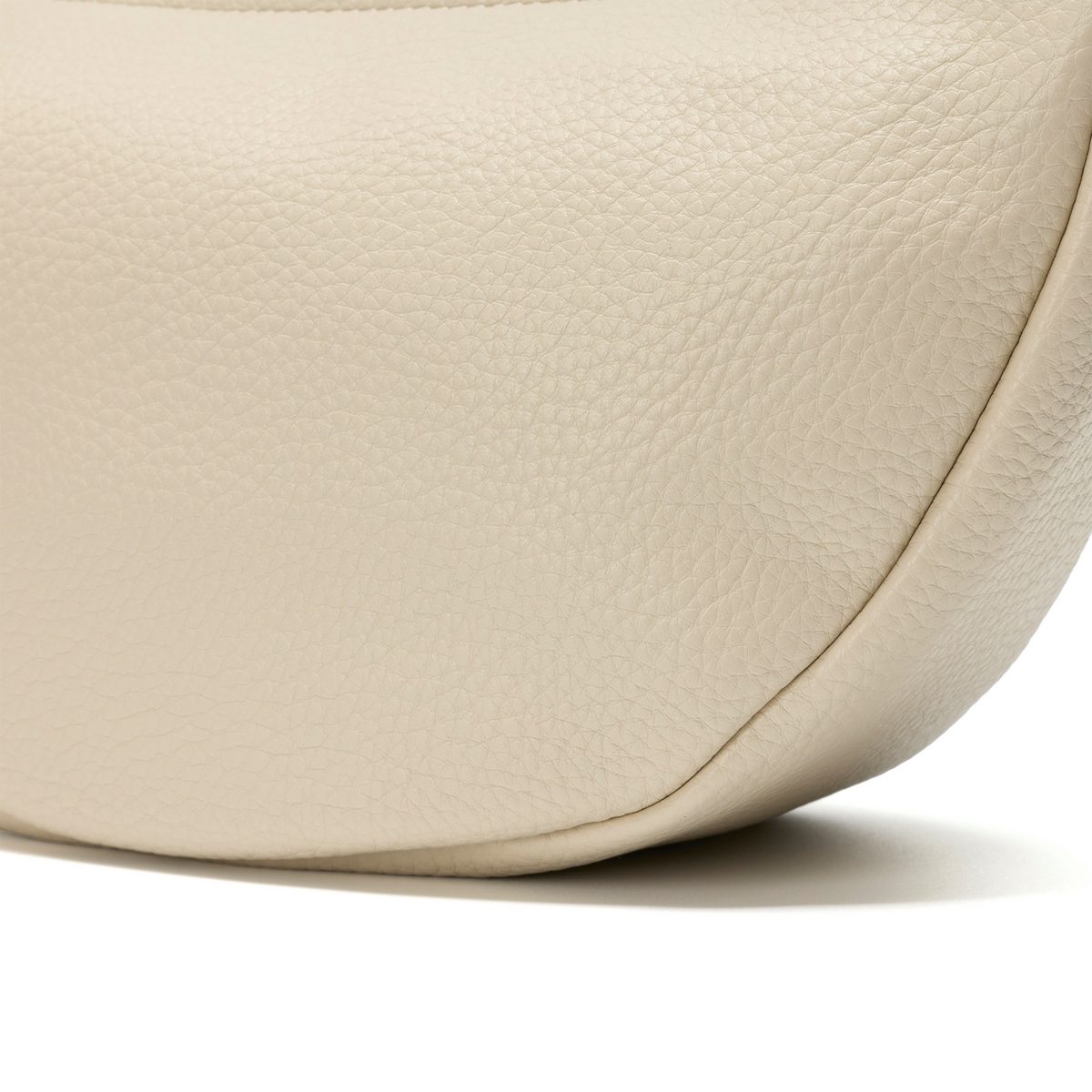 Leather Crescent Crossbody Bag detail