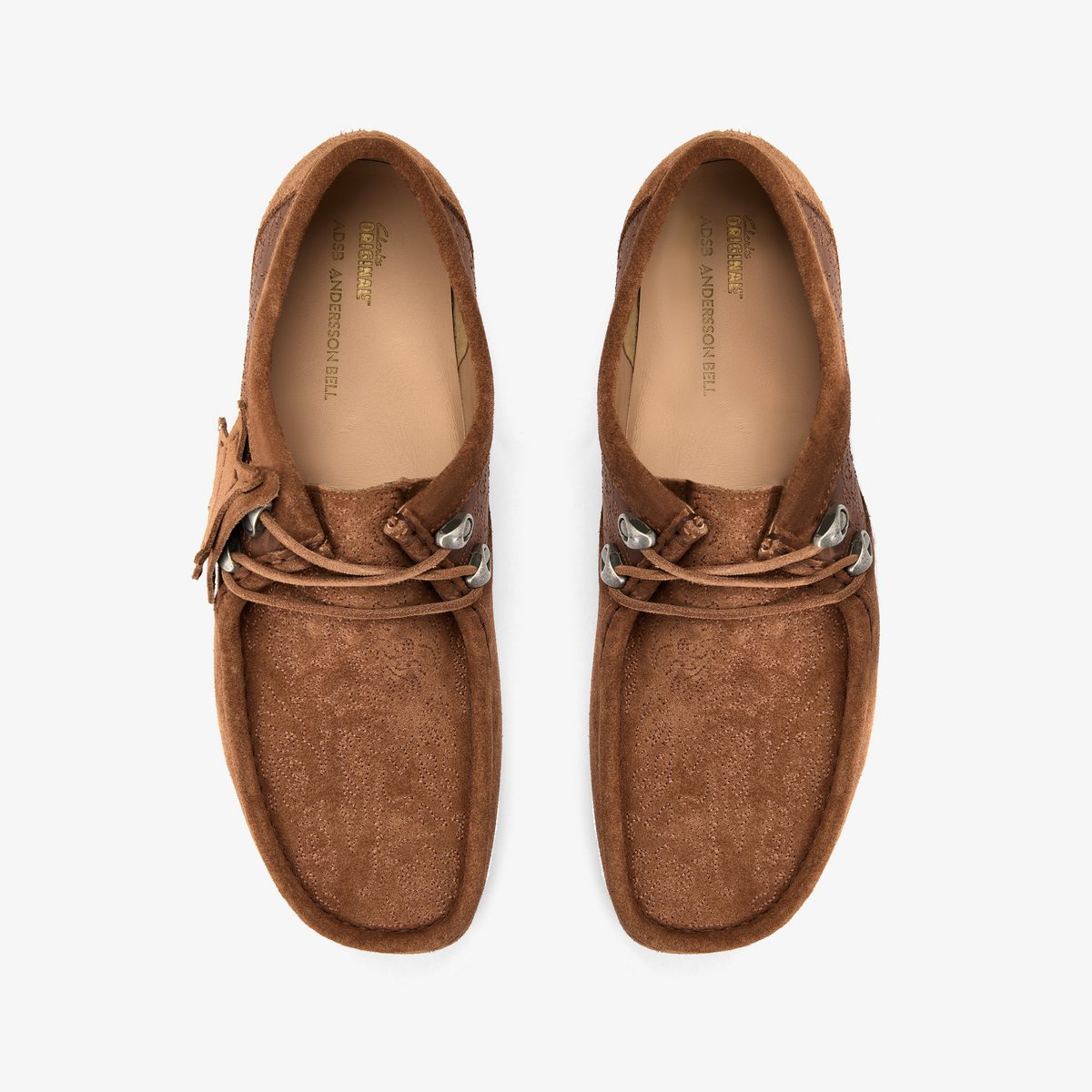 Andersson Bell X Wallabee detail