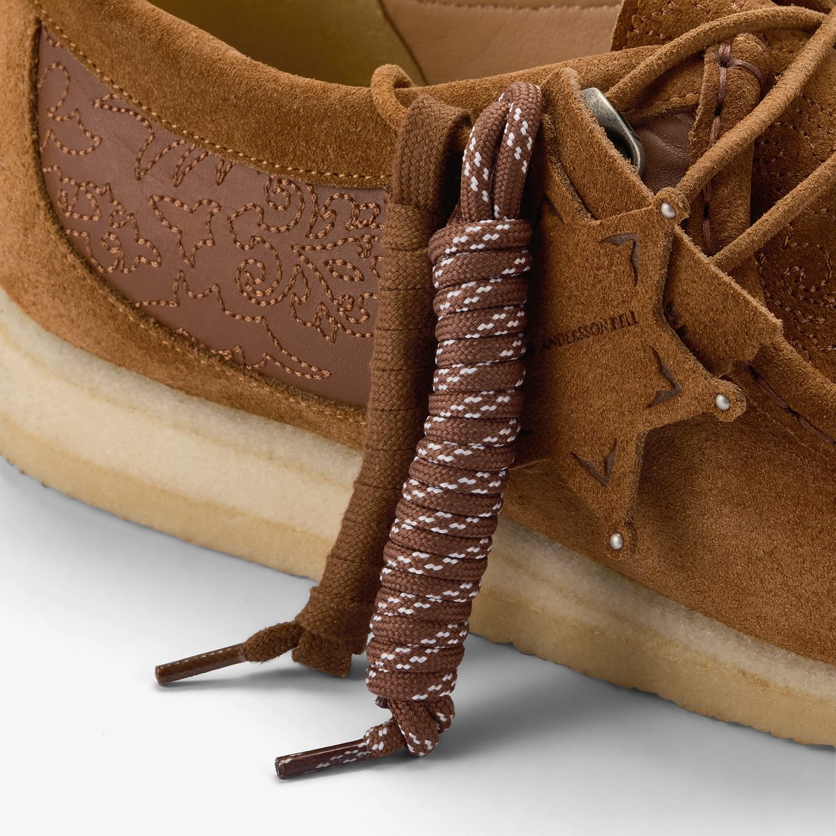 Andersson Bell X Wallabee detail