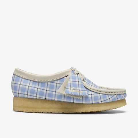 Wallabee — Blue Check