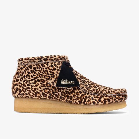 Wallabee Boot — Leopard Print