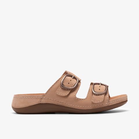 Cecily Step — Beige Nubuck
