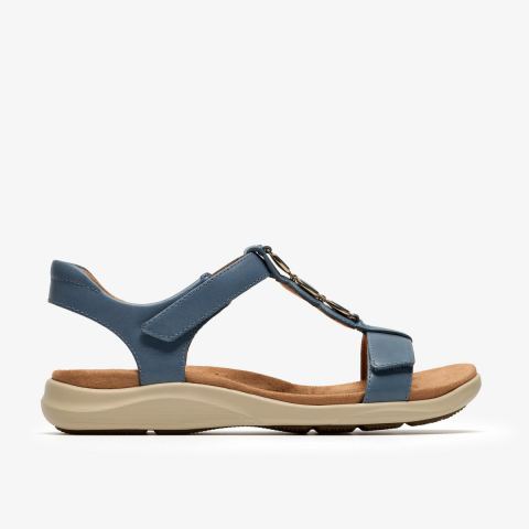 Denim Blue Leather