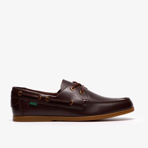 Charmouth Lace — Brown Leather