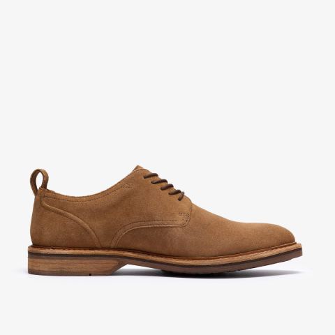 Aldwin Lace — Tan Suede