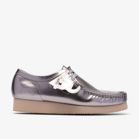 Wallabee 2604 — Silver Patent