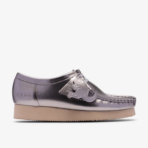 Wallabee 2604 — Silver Patent