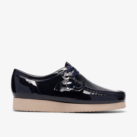 Wallabee 2604 — Navy Patent