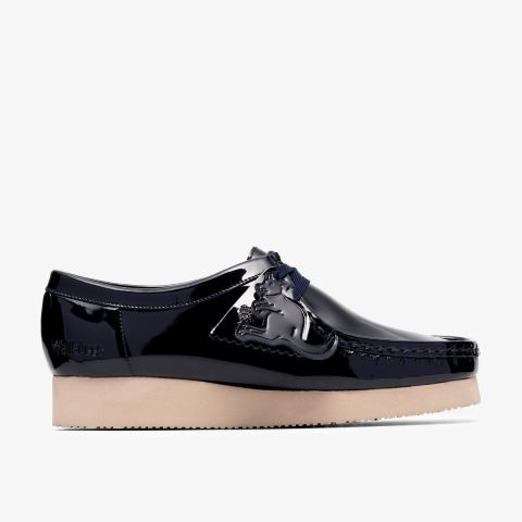 Wallabee 2604 — Navy Patent