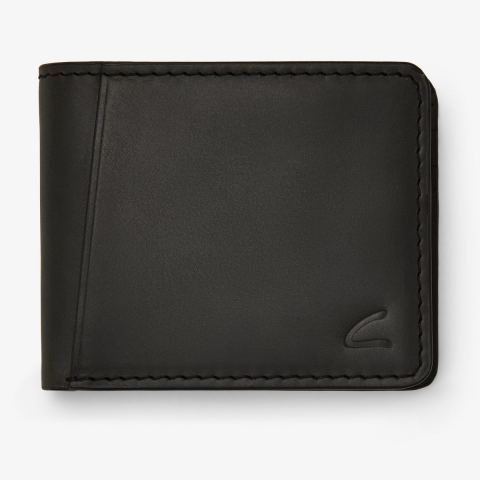 Premium Leather Wallet — Black