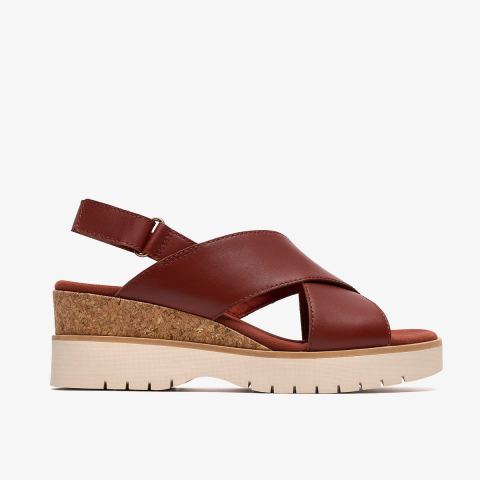 Diaz Cross — Burnt Orange Leather